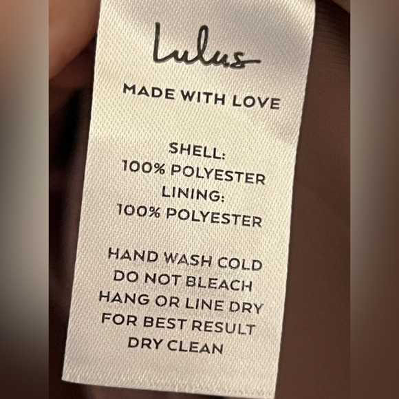 LULUS Women’s Mauve Reinette Faux Wrap Sleeveless Midi Dress Size S - Picture 5 of 6